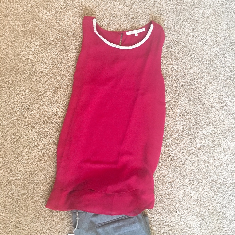 Violet & Claire Pearl Top